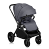 Lionelo Mika Plus 3 in 1 Grey Stone — Passeggino multifunzionale