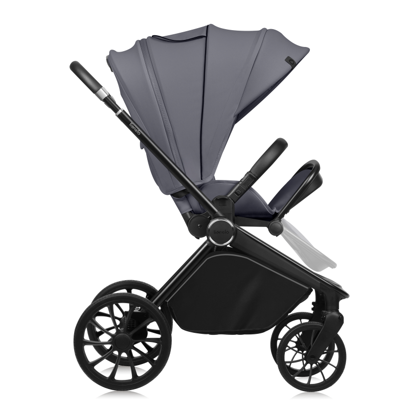 Lionelo Mika Plus 3 in 1 Grey Stone — Passeggino multifunzionale