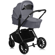 Lionelo Mika Plus 3 in 1 Grey Stone — Passeggino multifunzionale