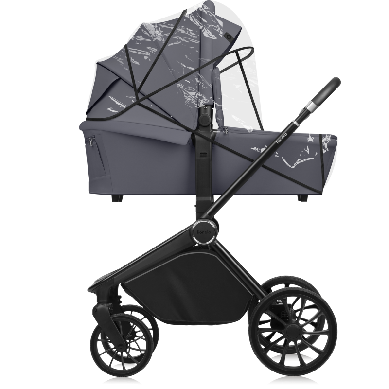 Lionelo Mika Plus 3 in 1 Grey Stone — Passeggino multifunzionale