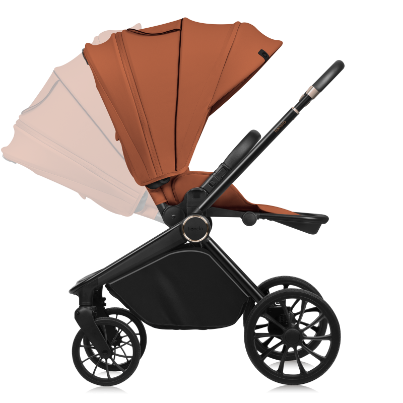 Lionelo Mika Plus 2in1 Brown Rust — Passeggino multifunzione