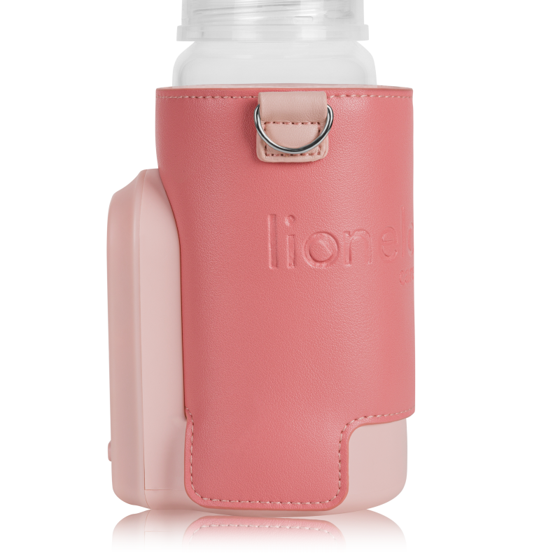 Lionelo Thermup Go Evo Coral Pink — Scaldabiberon portatile