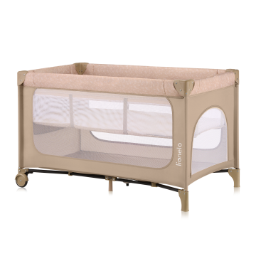 Lionelo Jasmin Easy Fold Beige Sand — Lettino 2in1