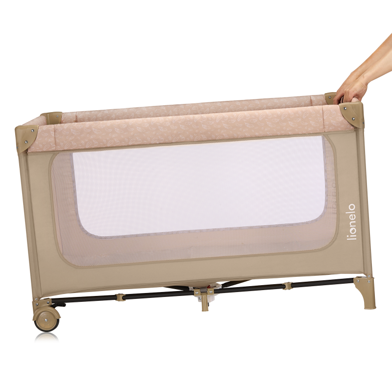 Lionelo Jasmin Easy Fold Beige Sand — Lettino 2in1