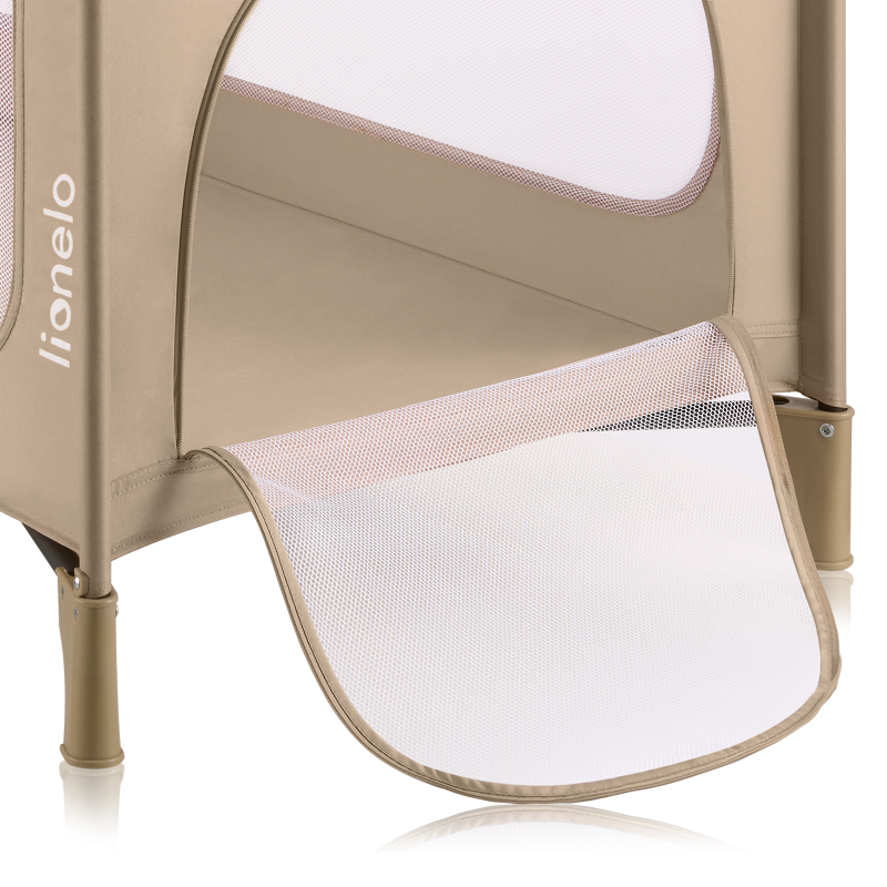 Lionelo Jasmin Easy Fold Beige Sand — Lettino 2in1