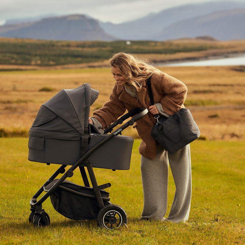 Lionelo Amber Plus 2 in 1 Beige Sand — Passeggino multifunzione