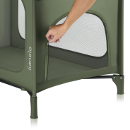 Lionelo Jasmin Easy Fold Green Olive — Lettino 2in1