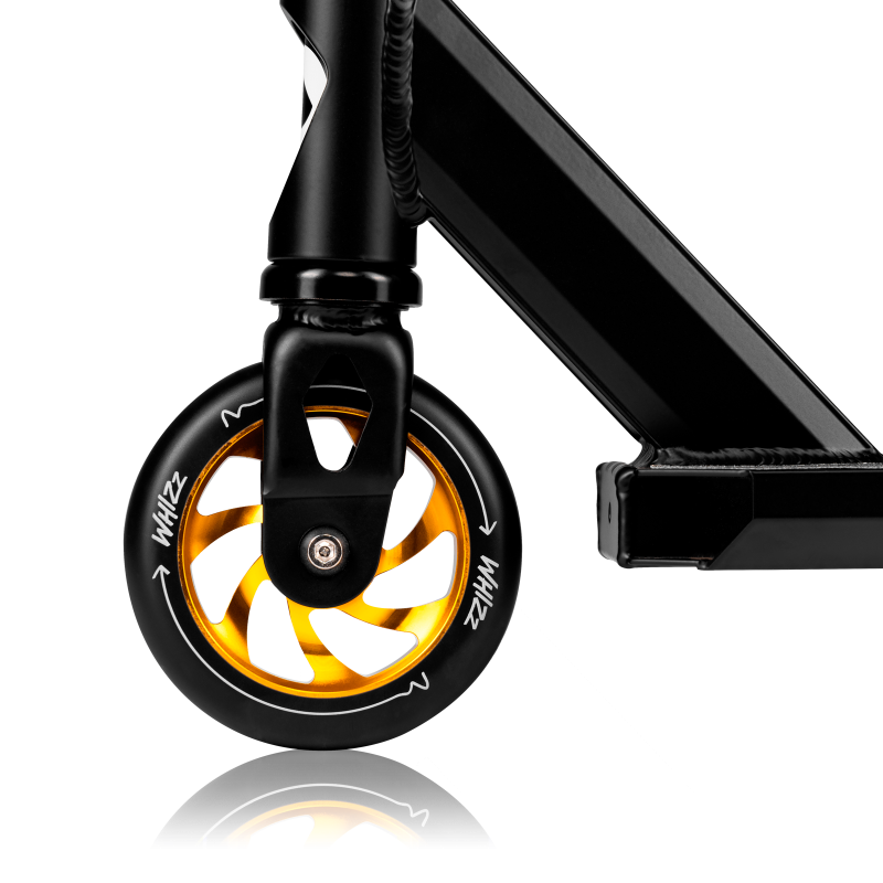 Lionelo Whizz Black Carbon Yellow — Monopattino