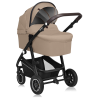 Lionelo Bianka 3in1 Beige Sand — Passeggino multifunzione