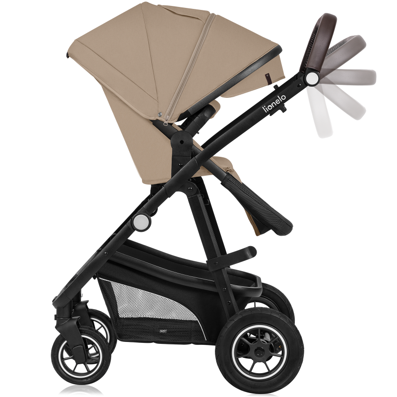 Lionelo Bianka 3in1 Beige Sand — Passeggino multifunzione