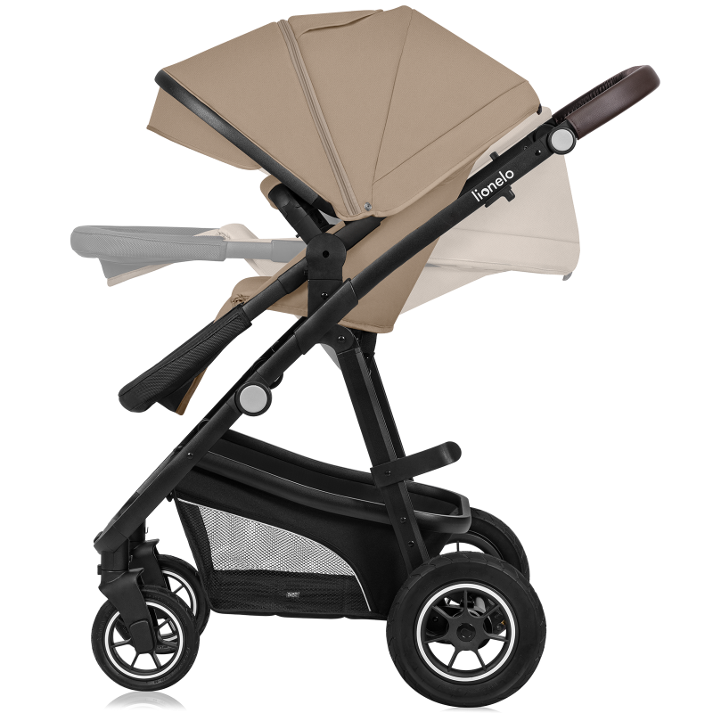 Lionelo Bianka 3in1 Beige Sand — Passeggino multifunzione