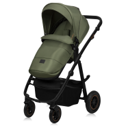 Lionelo Amber Plus 3 in 1 Green Forest — Passeggino multifunzionale