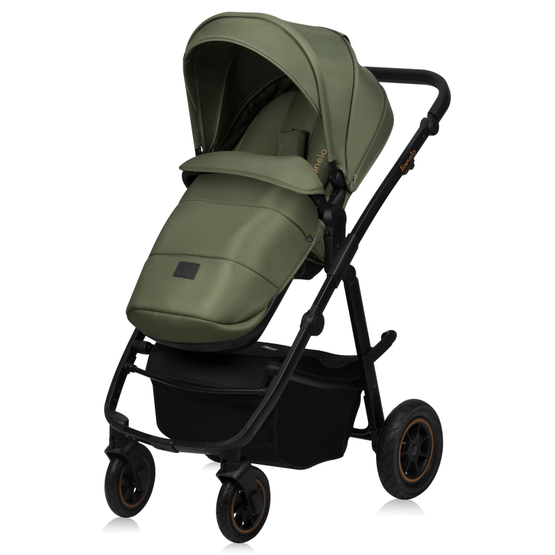 Lionelo Amber Plus 3 in 1 Green Forest — Passeggino multifunzionale