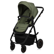 Lionelo Amber Plus 3 in 1 Green Forest — Passeggino multifunzionale