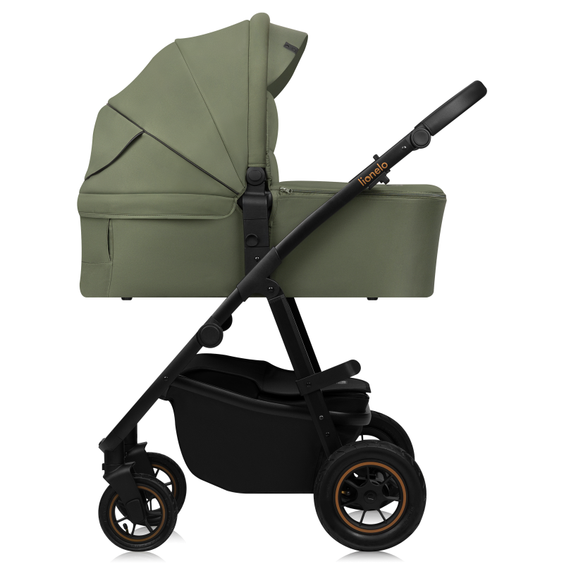 Lionelo Amber Plus 3 in 1 Green Forest — Passeggino multifunzionale