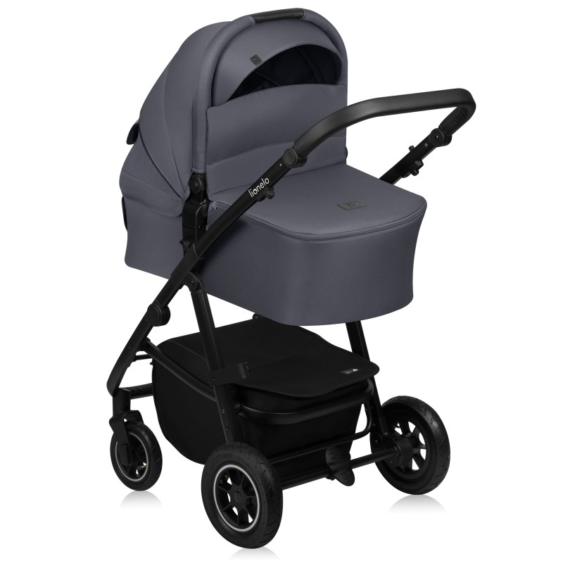 Lionelo Amber Plus 3 in 1 Grey Graphite — Passeggino multifunzionale