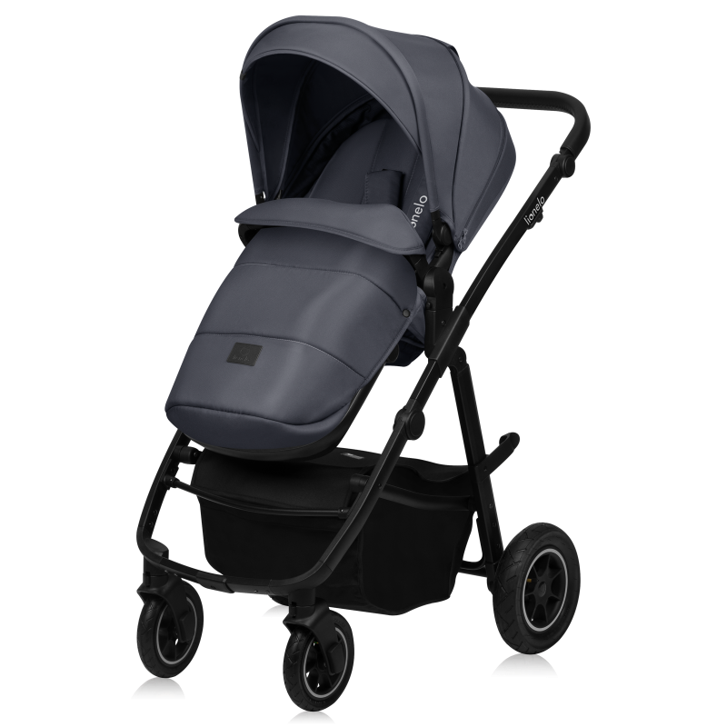 Lionelo Amber Plus 2 in 1 Grey Graphite — Passeggino multifunzione