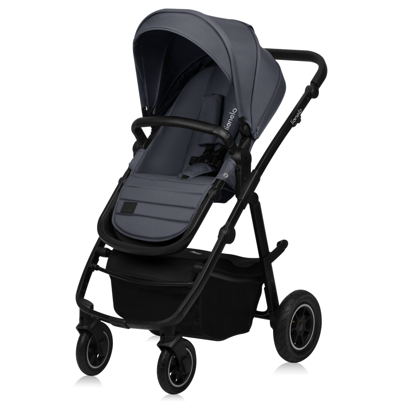 Lionelo Amber Plus 2 in 1 Grey Graphite — Passeggino multifunzione