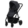 Lionelo Amber Plus 2 in 1 Grey Graphite — Passeggino multifunzione