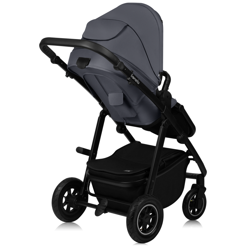 Lionelo Amber Plus 2 in 1 Grey Graphite — Passeggino multifunzione