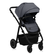 Lionelo Amber Plus 2 in 1 Grey Graphite — Passeggino multifunzione