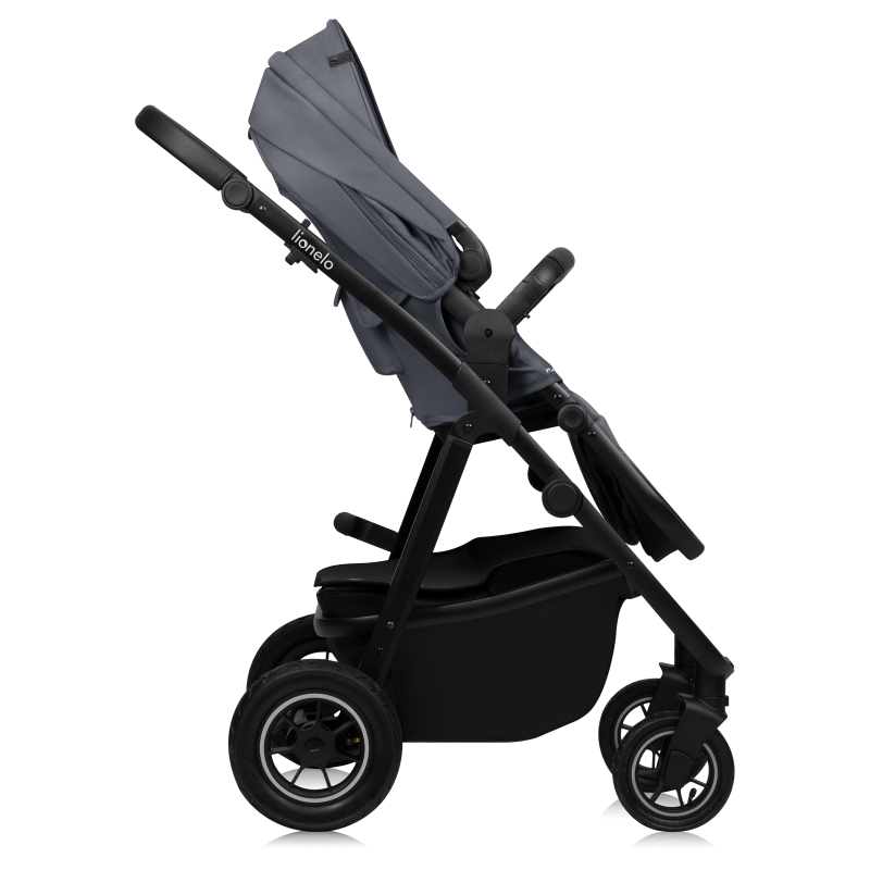 Lionelo Amber Plus 2 in 1 Grey Graphite — Passeggino multifunzione