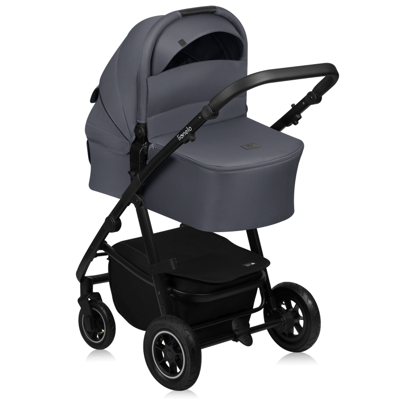 Lionelo Amber Plus 2 in 1 Grey Graphite — Passeggino multifunzione