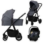 Lionelo Amber Plus 3 in 1 Grey Graphite — Passeggino multifunzionale