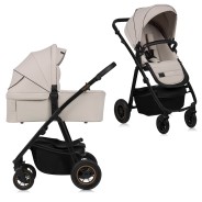 Lionelo Amber Plus 2 in 1 Beige Sand — Passeggino multifunzione