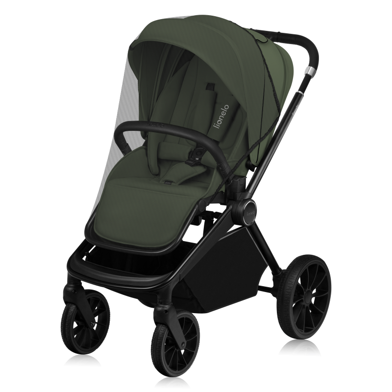 Lionelo Mika Plus Green Olive — Passeggino