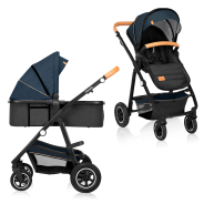 Lionelo Amber 2in1 Blue Navy — Passeggino multifunzionale