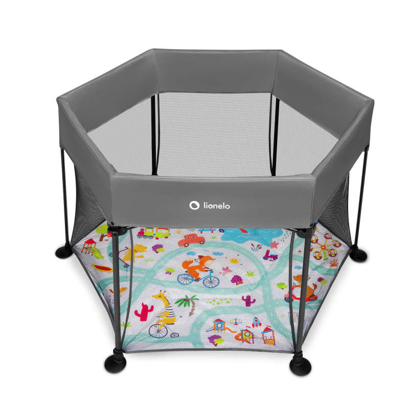 Lionelo Roel Grey Multicolor – Box per bambini