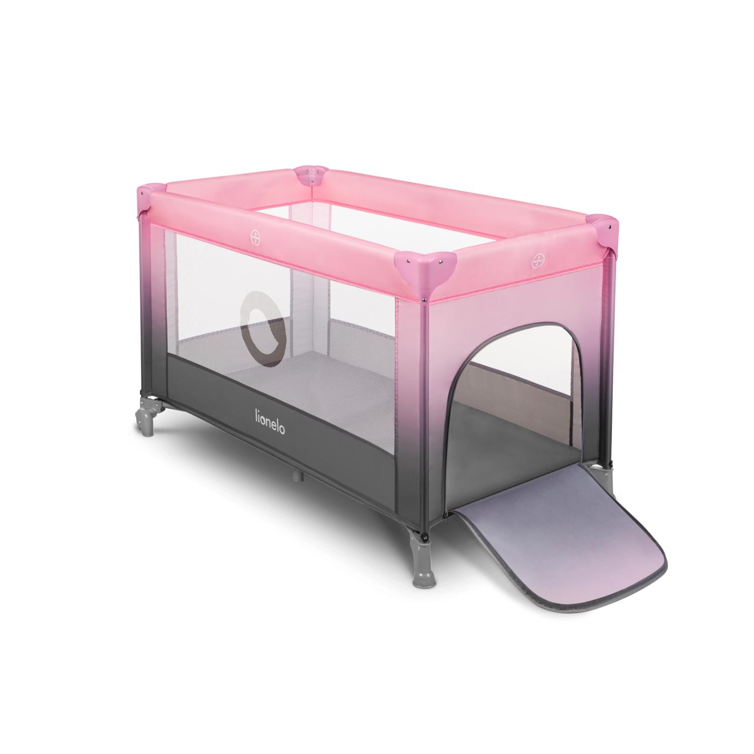 Lionelo Stefi Pink Ombre — Lettino 2in1