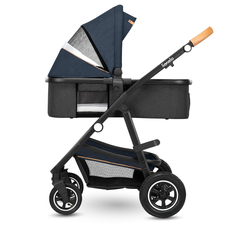 Lionelo Amber 3in1 Blue Navy — Passeggino multifunzionale