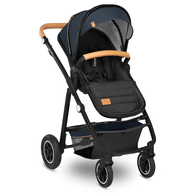 Lionelo Amber 3in1 Blue Navy — Passeggino multifunzionale