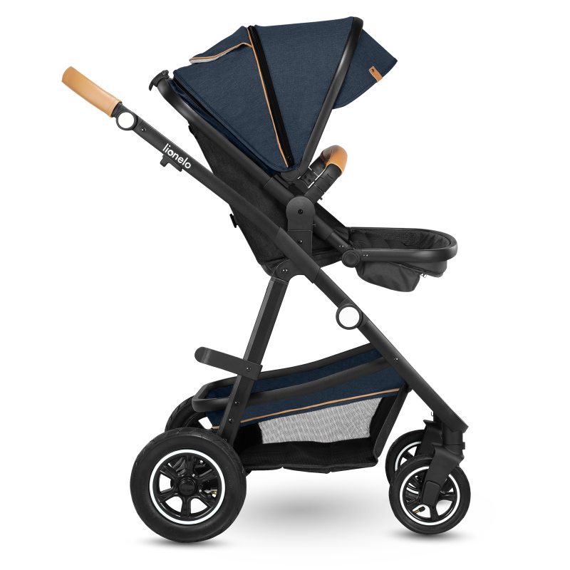 Lionelo Amber 3in1 Blue Navy — Passeggino multifunzionale