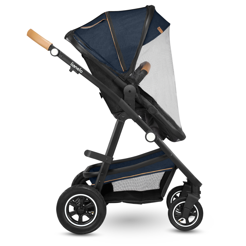 Lionelo Amber 3in1 Blue Navy — Passeggino multifunzionale