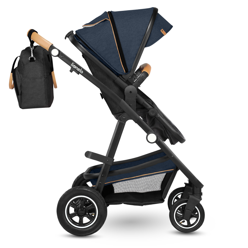 Lionelo Amber 3in1 Blue Navy — Passeggino multifunzionale