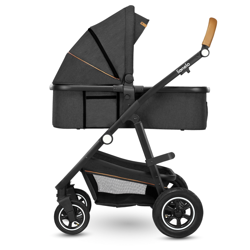 Lionelo Amber 3 in 1 Grey Graphite — Passeggino multifunzionale