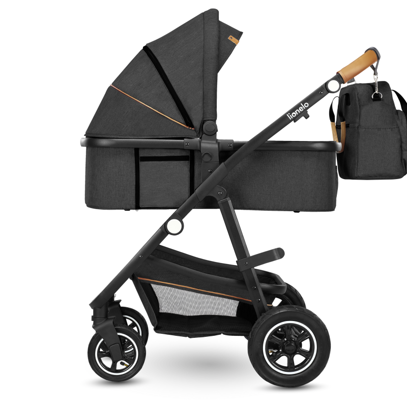 Lionelo Amber 3 in 1 Grey Graphite — Passeggino multifunzionale