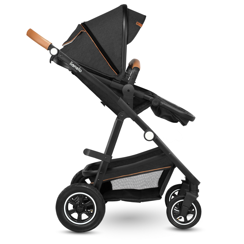 Lionelo Amber 3 in 1 Grey Graphite — Passeggino multifunzionale