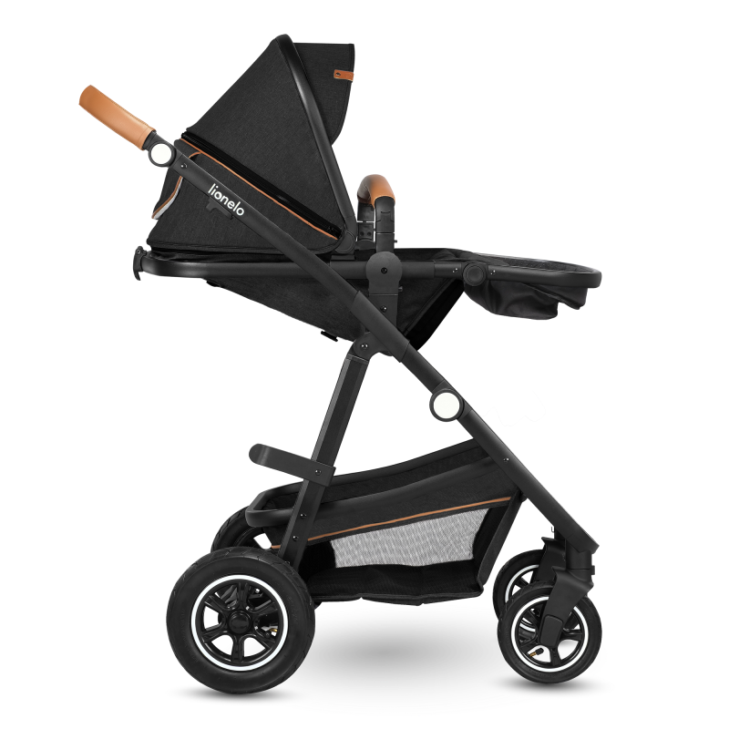 Lionelo Amber 3 in 1 Grey Graphite — Passeggino multifunzionale