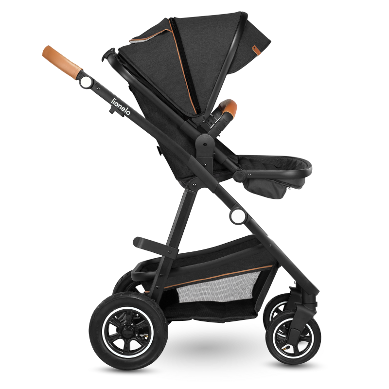 Lionelo Amber 3 in 1 Grey Graphite — Passeggino multifunzionale