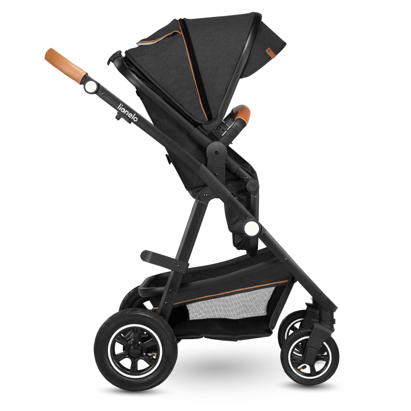 Lionelo Amber 3 in 1 Grey Graphite — Passeggino multifunzionale