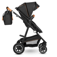 Lionelo Amber 3 in 1 Grey Graphite — Passeggino multifunzionale