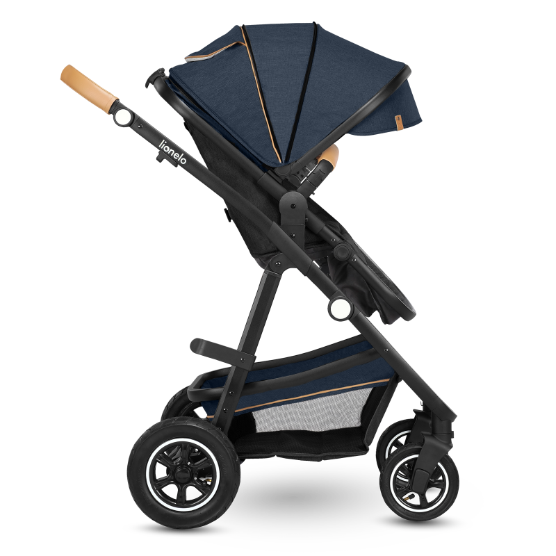 Lionelo Amber 2in1 Blue Navy — Passeggino multifunzionale