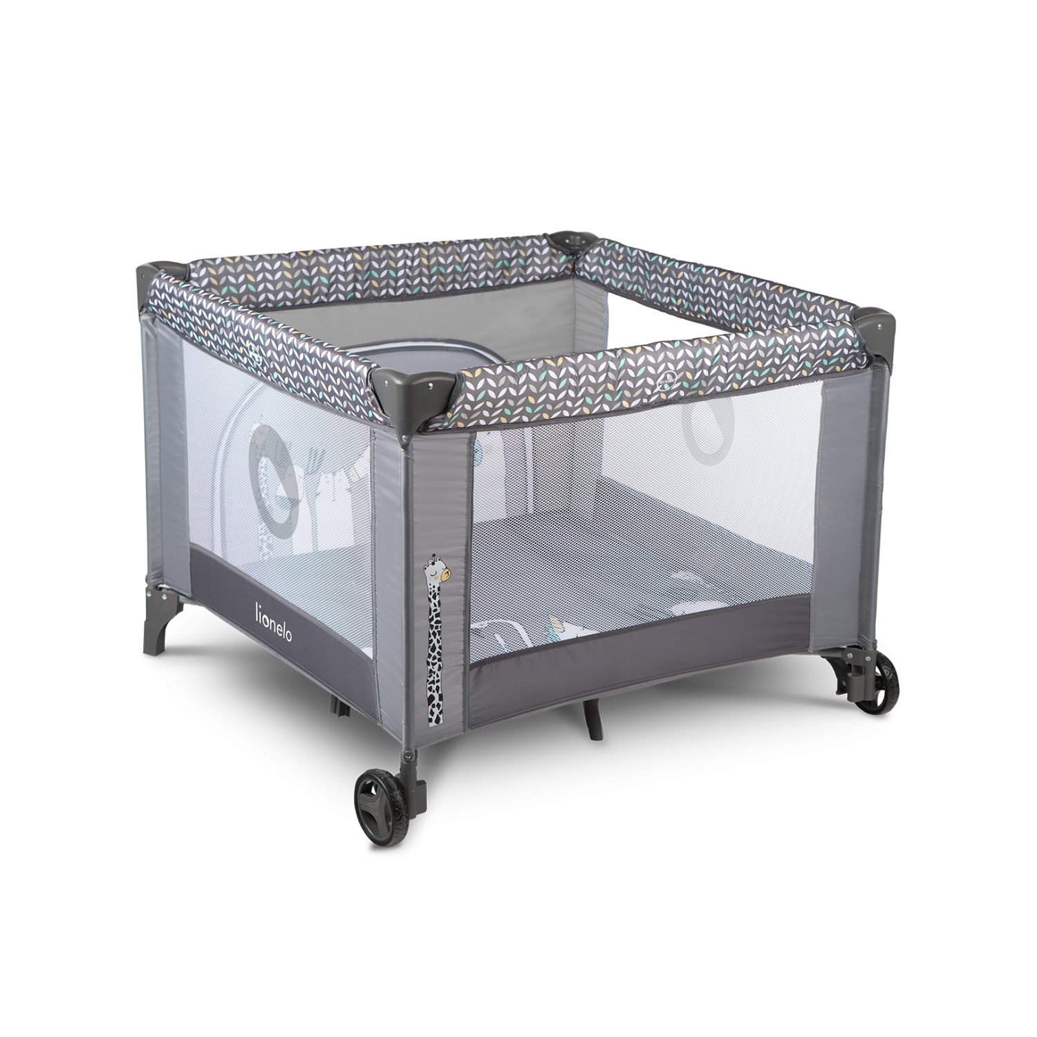 Lionelo Lene Grey Stone — box per bambini