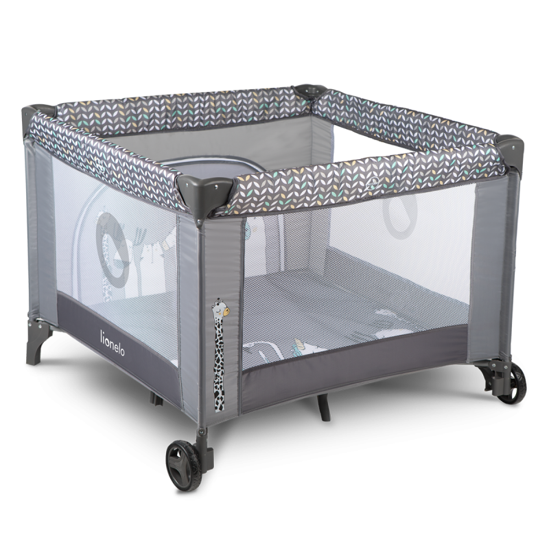 Lionelo Lene Grey Stone — box per bambini