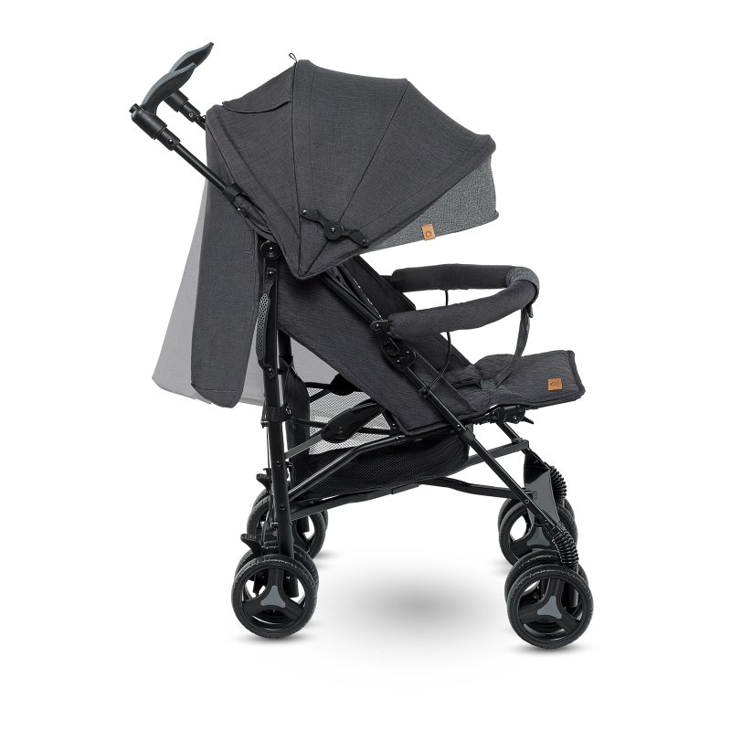 Lionelo Irma Black/Dark Grey — Passeggino