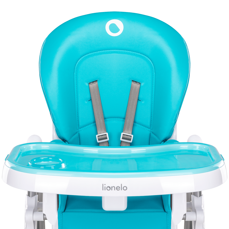 Lionelo Linn Plus Turquoise — Seggiolone pappa